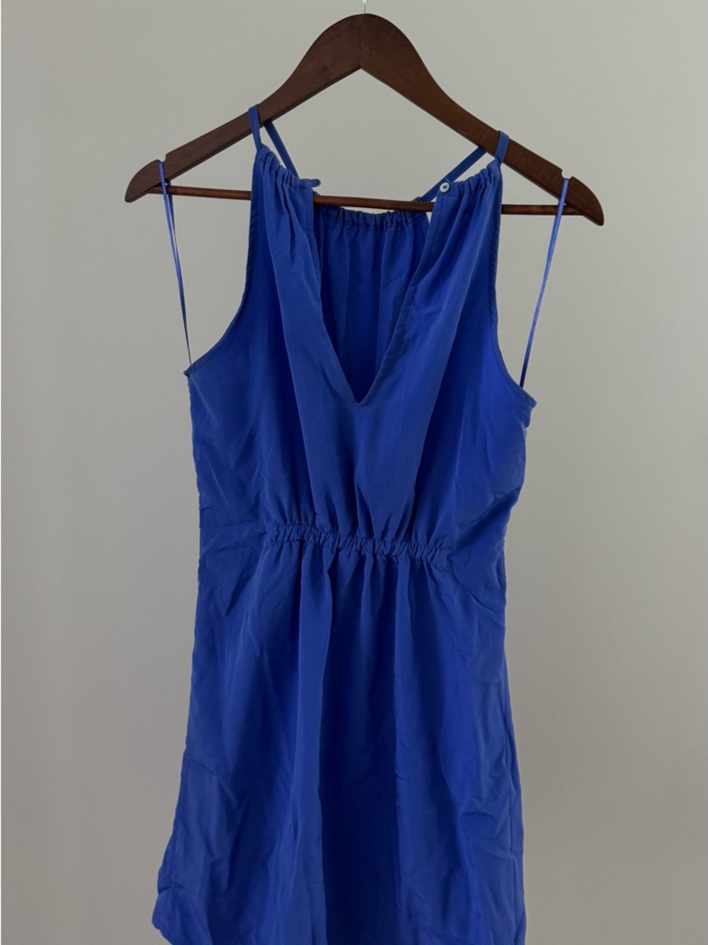 Zara Royal Blue V-Neck Spaghetti Strap Camisole